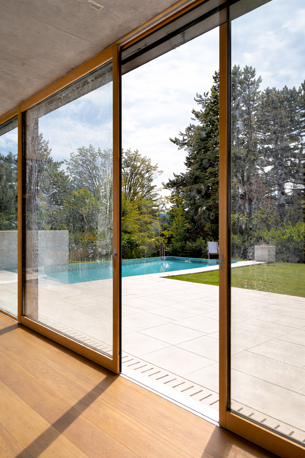 Vitre sale